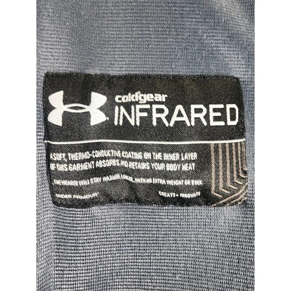 Under Armour Storm 2 Jacket Mens M Gray ColdGear Infrared Softshell Shell